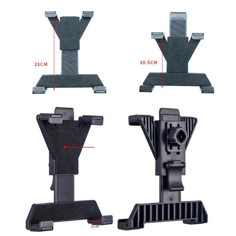 Imagem -04 - Tablet Tripé Floor Stand Suporte Tablet Universal Tablet Mount Suporte Tablet para Ipad 711 Novo Ajustável