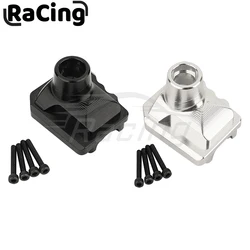 1pc Metal Alloy Differential Housing Cover Middle Axle Diff Cover for 1/10 RC Crawler Car TRX4 TRX6 Upgrade Parts