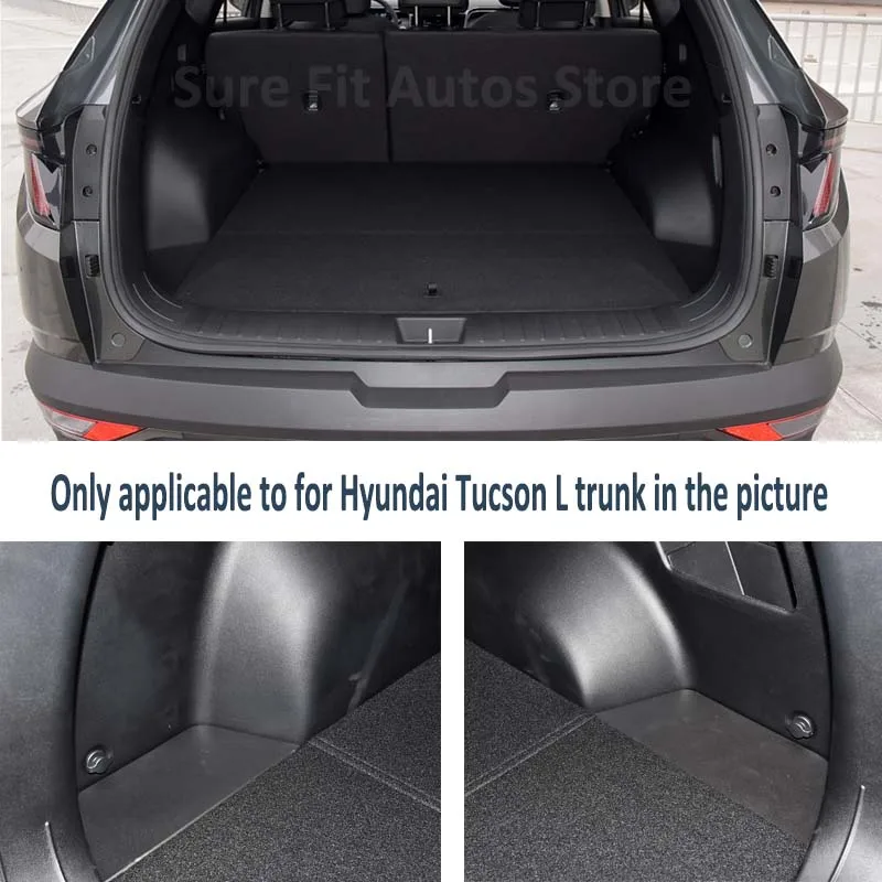 For Hyundai Tucson NX4 2021~2024 2022 2023 Upgrade Trunk Storage Partition Multifunction Storage Box Auto Interior Accessories