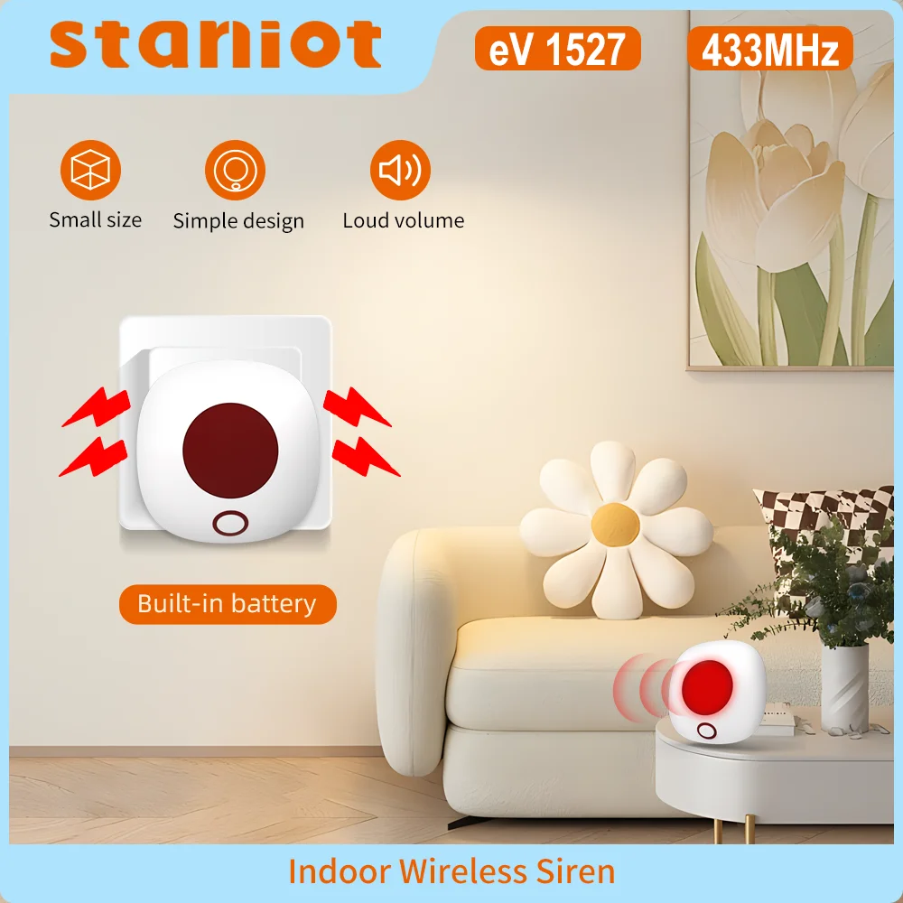

Беспроводная охранная сигнализация Staniot 433 МГц