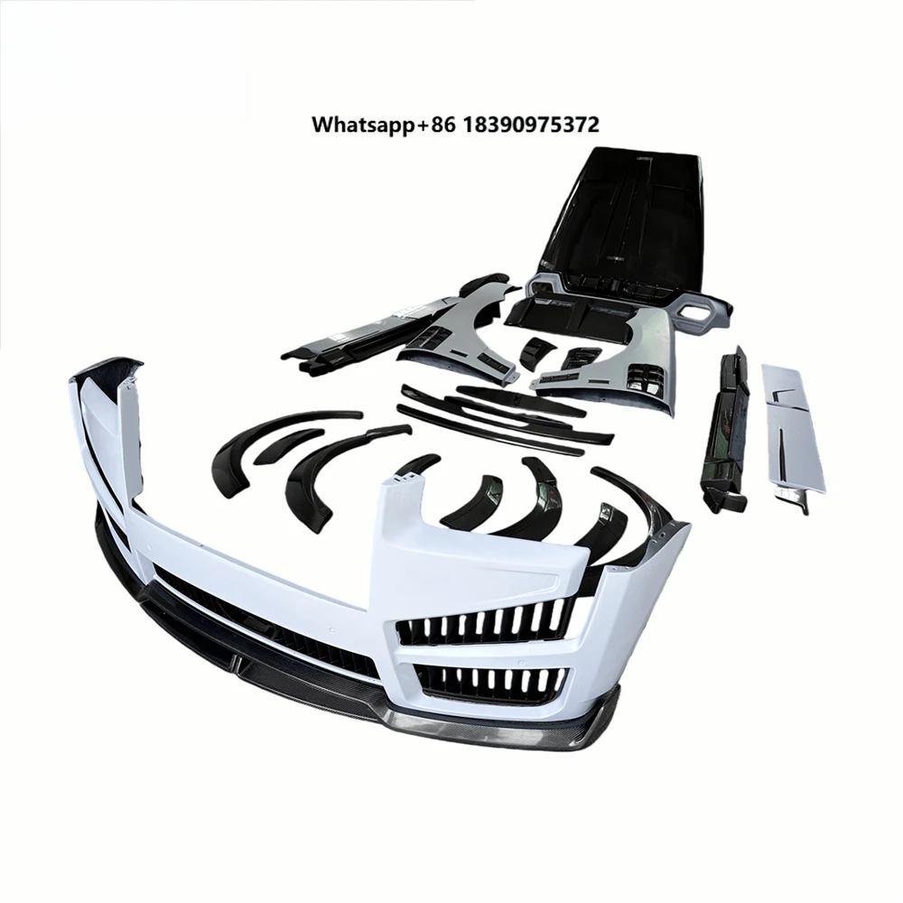 Hot Selling Carbon Fiber MSY Style Body Kit for Cullinan Old to New Front Bumper Wheel Eyebrow Roof Wing Bodykit