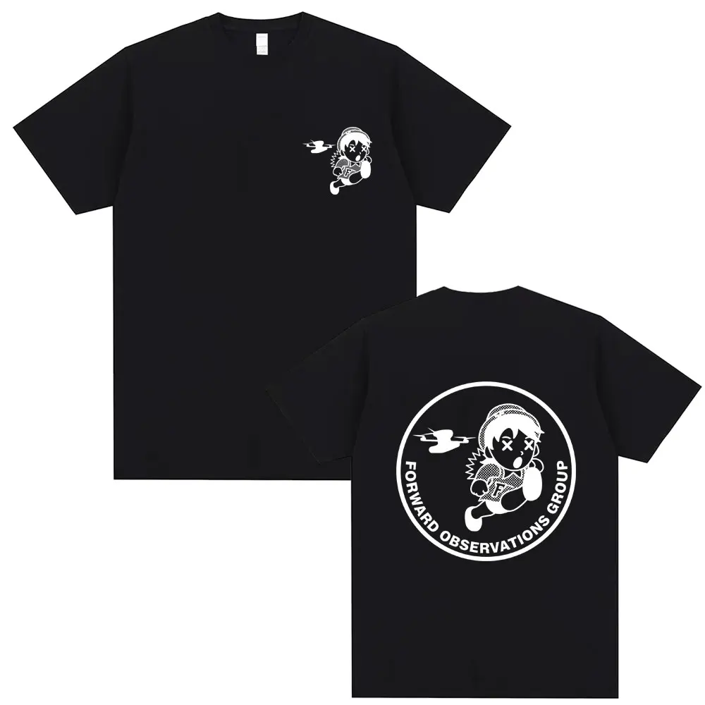 Forward Observations Group Run Military T-shirt Men Women Casual High Quality Soft Cotton T Shirts Male Fashion Oversized Tshirt