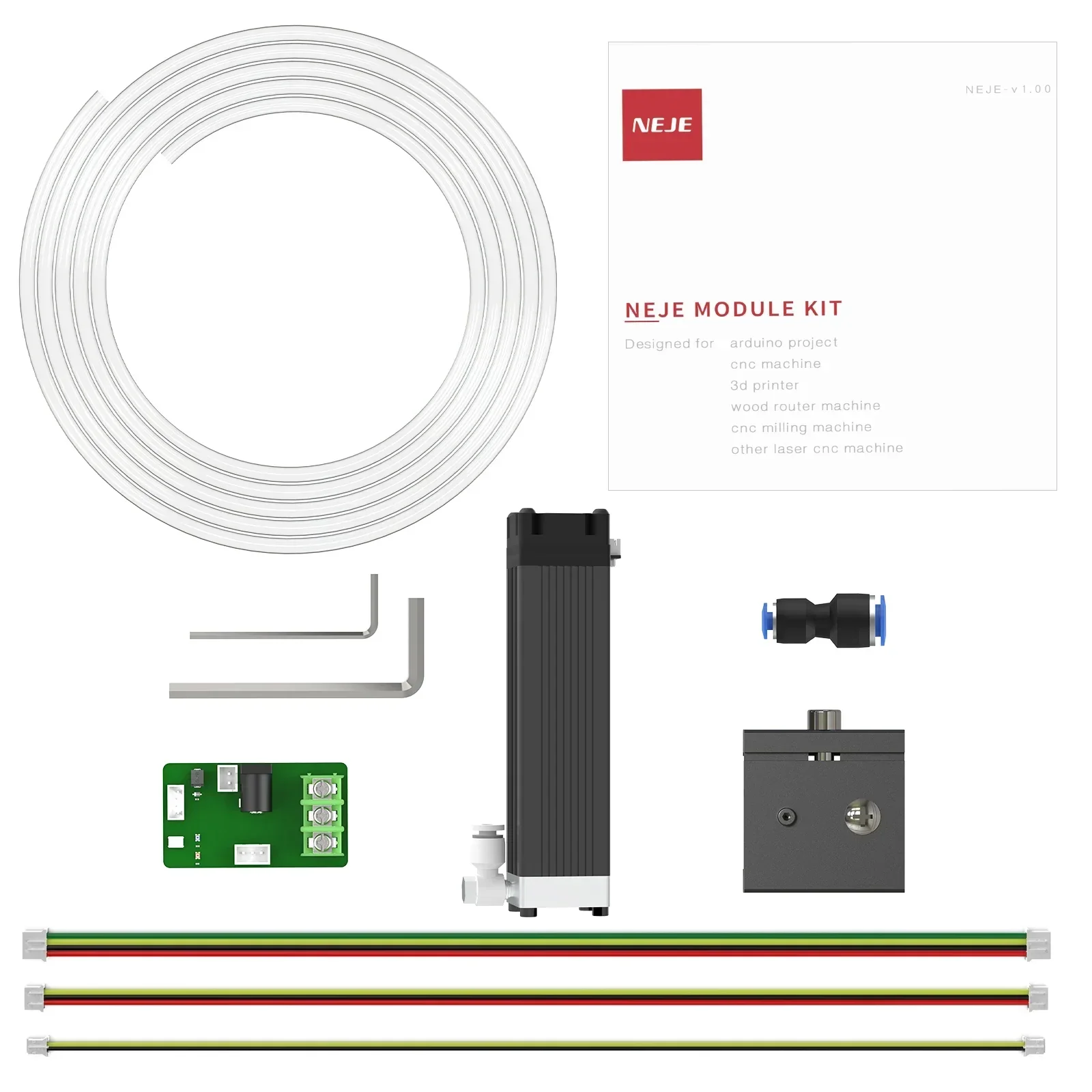 

Hot Sale NEJE E30130 7.5W 450nm CNC Laser Engraving Module Kit Engraver Head