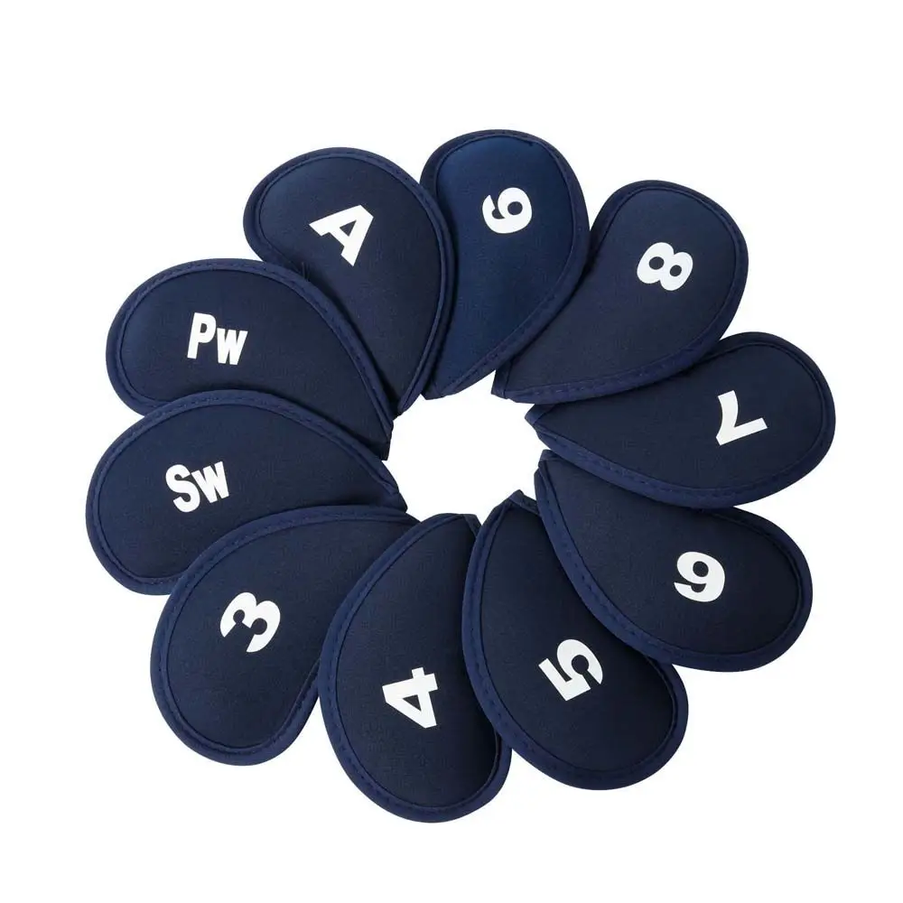 Design Eisen Keil Protector Golf Training Ausrüstung Eisen Pole Abdeckung Golf Club Protector Golf Head Cover Golf Eisen Headcover
