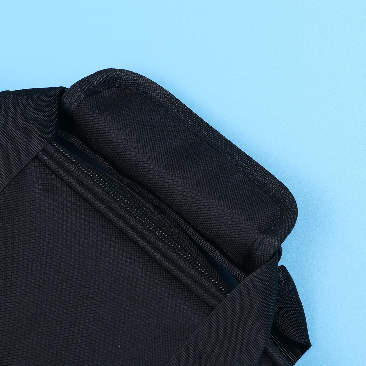 

1pc Drum Stick Bag For 12 Pairs Black Thickened Drumsticks Large Capacity Body Curve Design With Sling Hook Floor Tom Maple