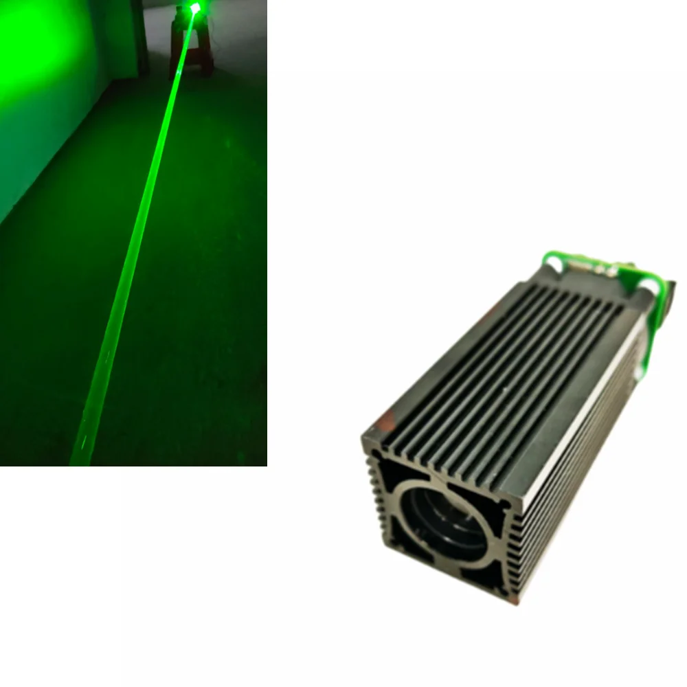 

Coarse Beam 520nm 300mw/800Mw /1000mw Green Laser Light warning Laser Module