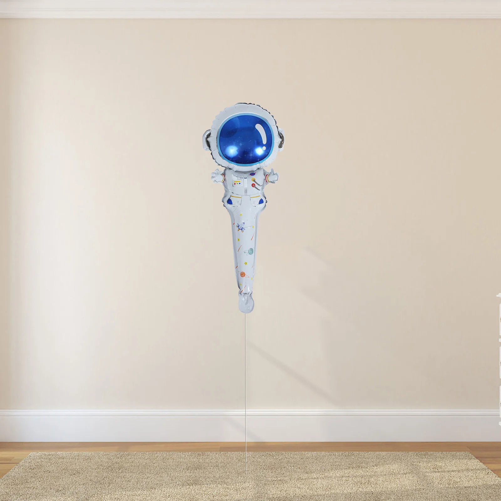 

50 Pcs Astronaut Balloon Party Supplies Birthday Balloons Delicate for Decor Aluminum Foil Shaped Adorable Child Cartoon