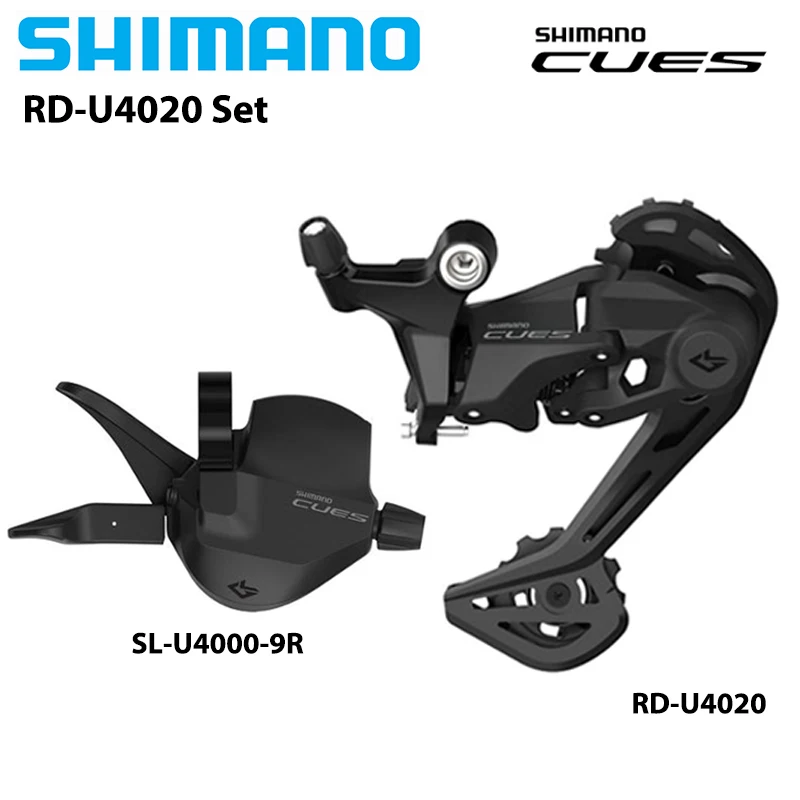 SHIMANO CUES U4000 9Speed SL-U4000-9R RAPIDFIRE PLUS Shifter Clamp Band RD-U4000 U3020 U4020 SHADOW RD Rear Derailleur 9S 9V image 3