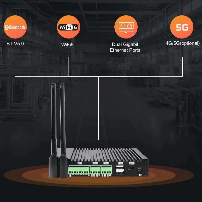 Liontron selbstbedienung terminal pc rockchip rk3568 industrieller lüfter loser computer hdmi 4k 1000/1000mbps wifi6 bt5 andriod mini pc