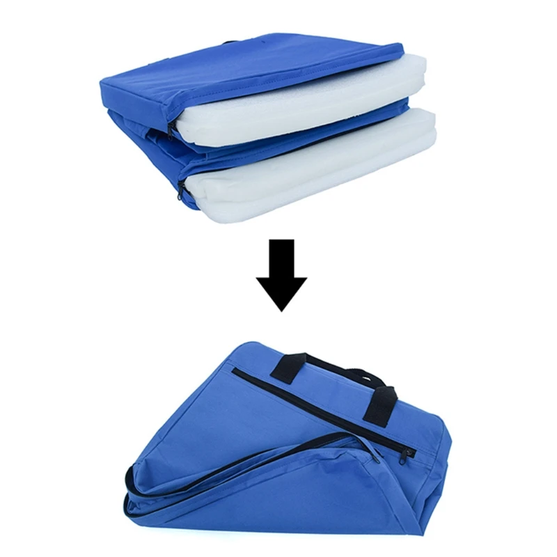 Indoor & Outdoor Folding Chair Cushion Boat Canoe Kayak Seat For Sports Events Outing Travelling Hiking Fishing