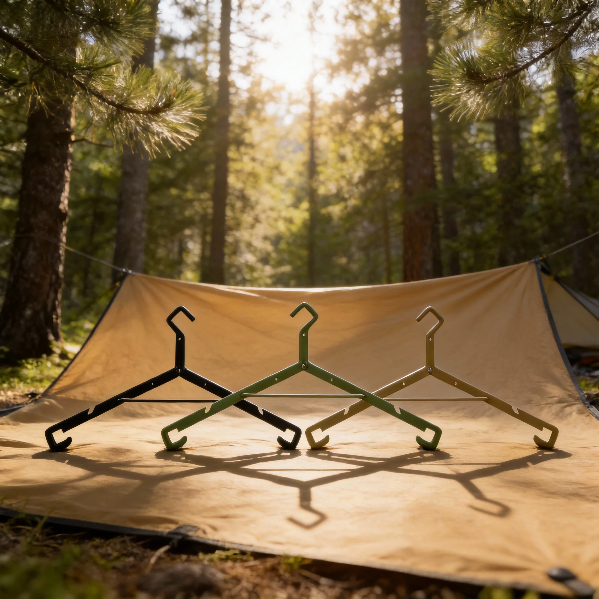 

1 шт. Железная складная сушилка для одежды, вешалка для пальто, износостойкая, для кемпинга на открытом воздухе, сменная, для активного отдыха, походные принадлежности