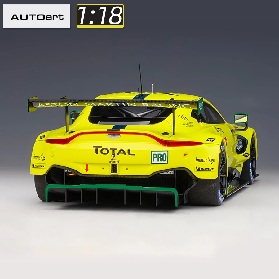 AUTOART 1/18 Aston Martin Vantage GTE Pro Le Mans 24h 2018 #97 #95 ABS car model static display collection