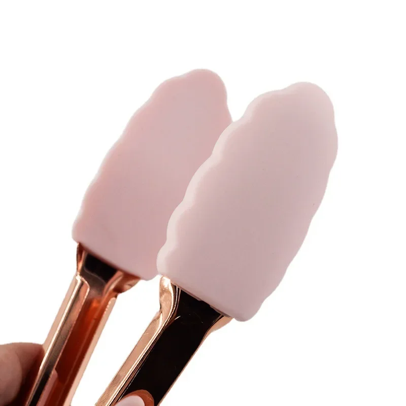9 inch Silicone Clips Bread Barbecue tongs Steak Clip Food Clips BBQ Cooking Baking Salad Kitchen Accessories