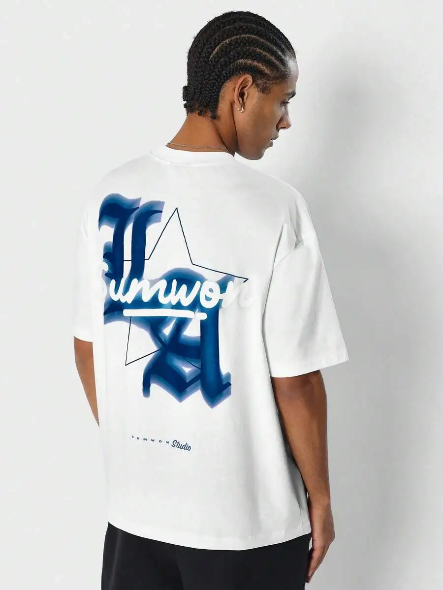 SUMWON Tee With LA Back Print