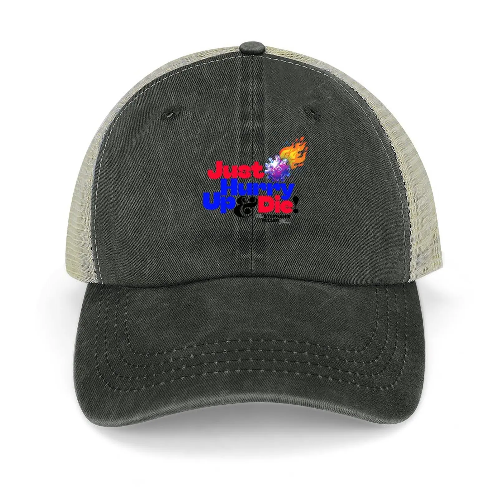 

Just Hurry Up And Die - 1 Baseball Cap New In Hat fishing hat winter hats for men Hats Man Women's
