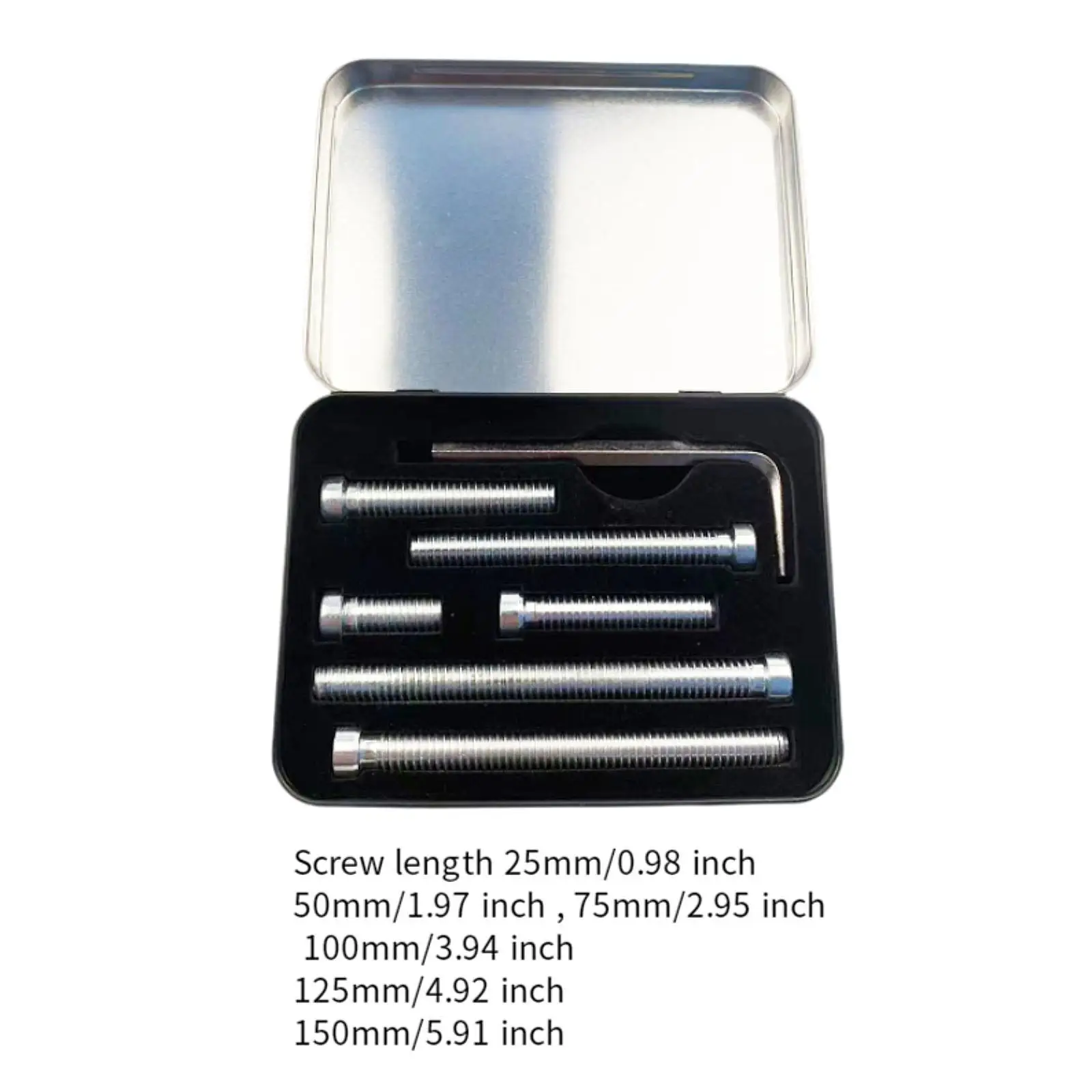 6 ชิ้นสระว่ายน้ํา Cue น้ําหนักสลักเกลียวทนทาน Professional บิลเลียด Cue น้ําหนัก Bolt