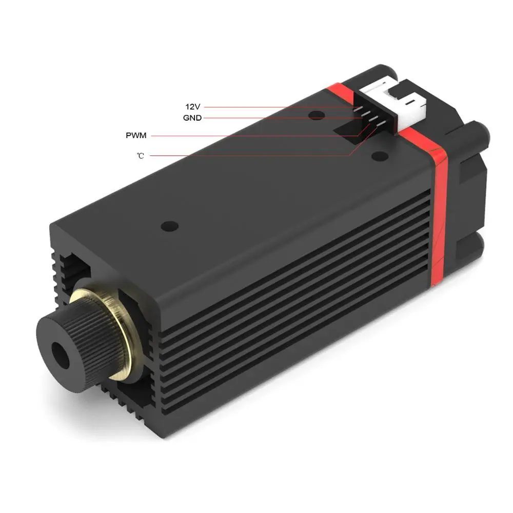 

NEJE 7W Laser Head 12V Laser Module Modulation For DIY CNC Laser Engraver