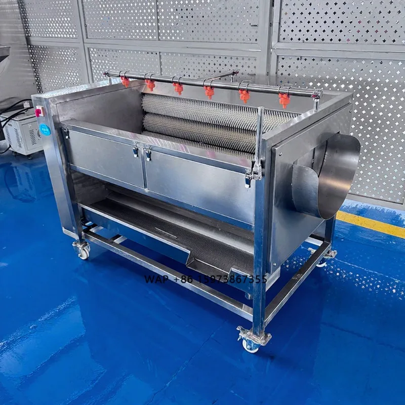 High Quality Cassava Peeling Machine Price Potato Carrot Taro Shellfish Washing and Peeling Machine Factory Direct Sales