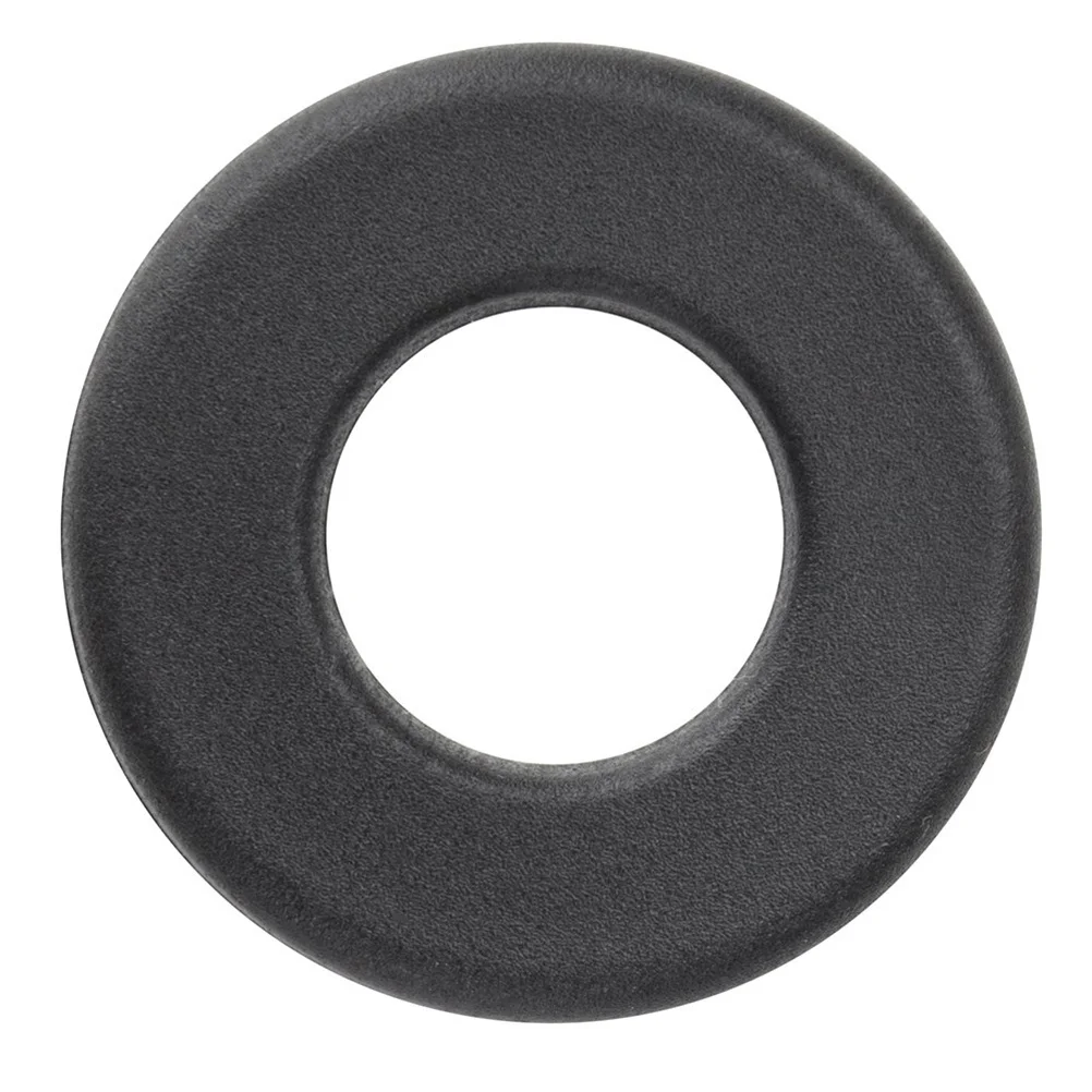 16PCS PVC Washers Foosball Tables Standard Replacement Durable Black Protective Table Football Gaming Rod Bearings