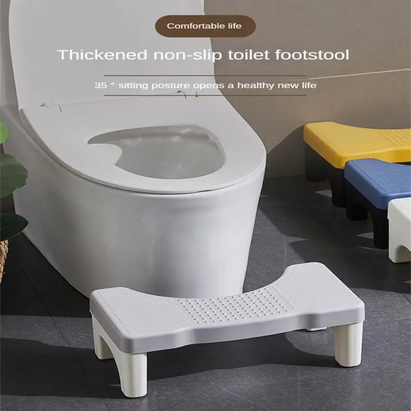 Bathroom Squatty Potty Toilet Stool Anti-slip Toilet Foot Stand Stool For Children Pregnant Woman Seat Toilet Foot Stool For Old