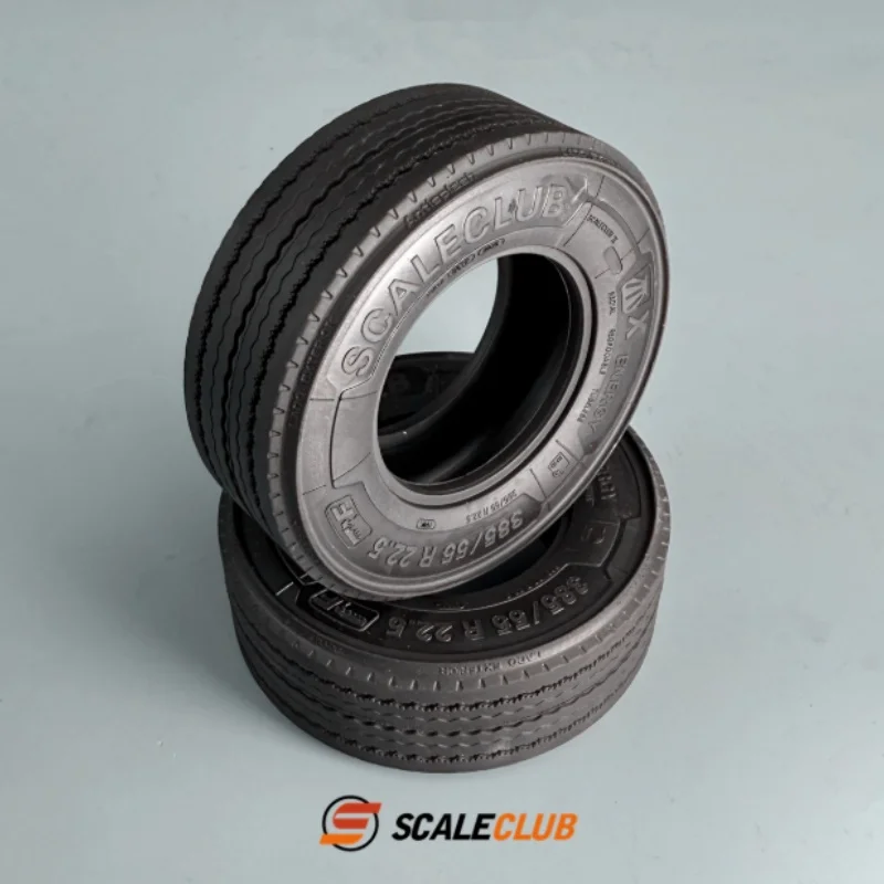 Scaleclub Modell für 1:14 Tamiya Traktor-LKW Ouka Wind Belt Mudblock Edge Mi Fat Tire RC-Zubehör – Detail 11