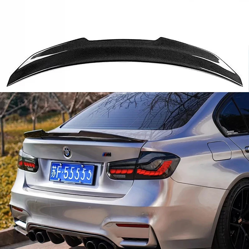 

For BMW 3 Series F30 F35 F80 rear trunk spoiler, tailgate, wing body sports modification kit 2012 2013 2014 2015 2016 2017