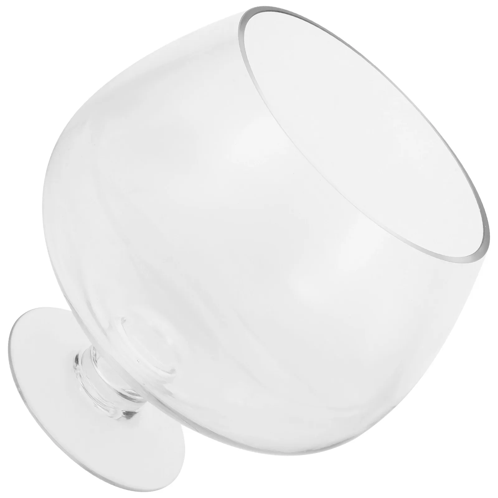 Transparent Round Glass Fish Bowl 1000Ml 4Inch Desktop Aquarium Hydroponic Vase Hydroponic Plant Terrarium Office Table Decor