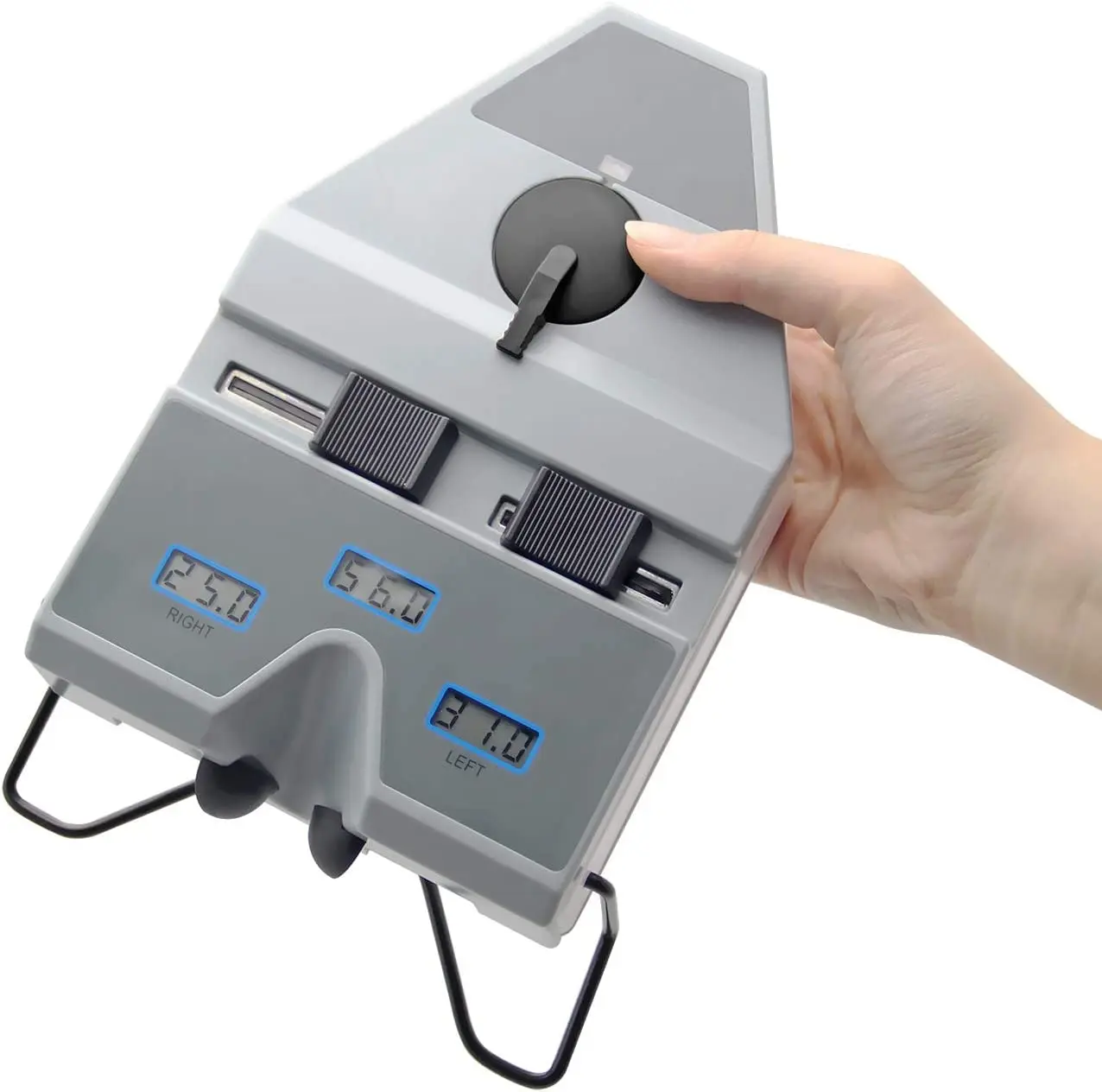 Pupilometer Optik Digital PD Meter dengan Lampu Target LED di Dalamnya