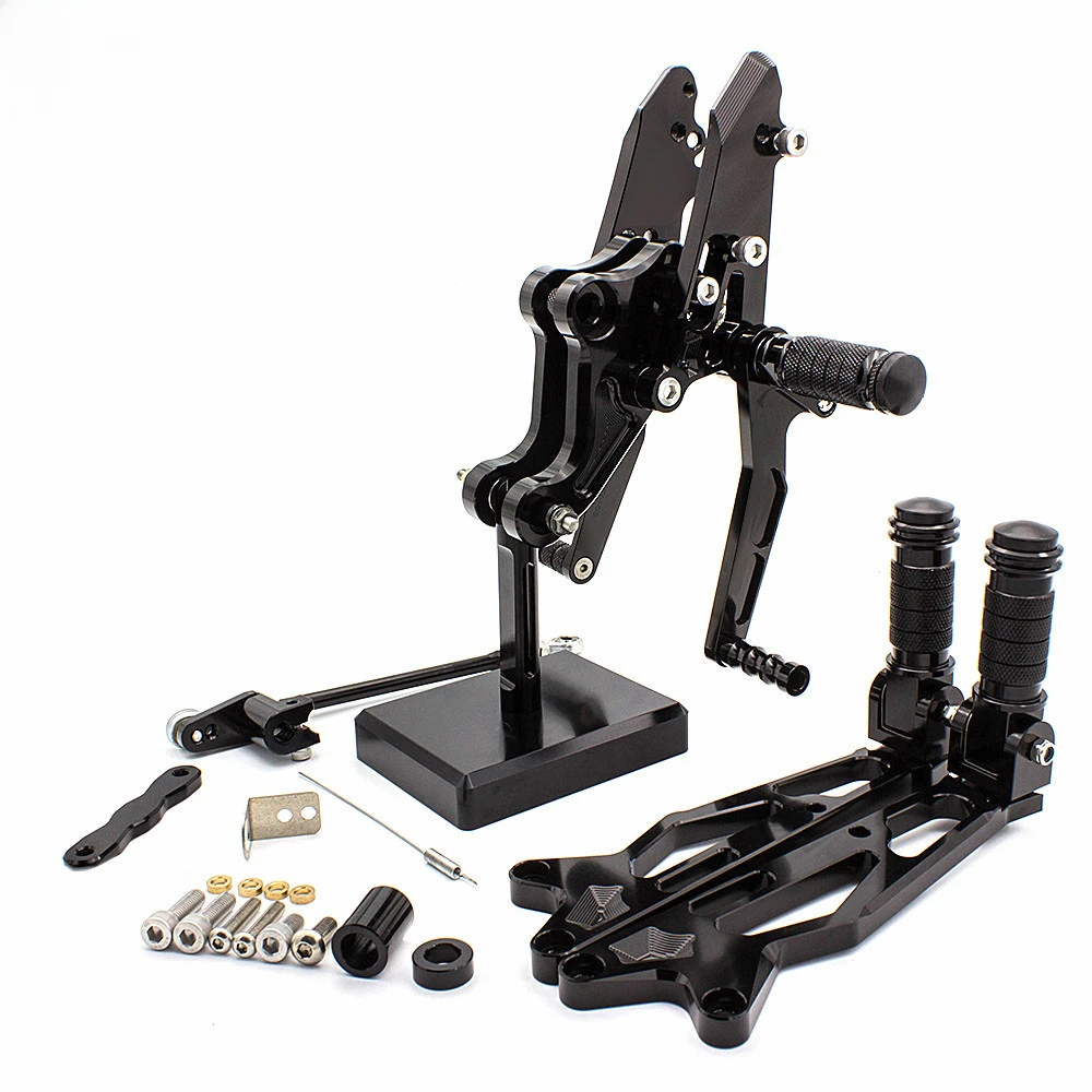 Motorcycle CNC Pedals Back Step Adjustable Position Rearset Footrest Foot Pegs For HONDA MSX125 2016-2020 Accessories