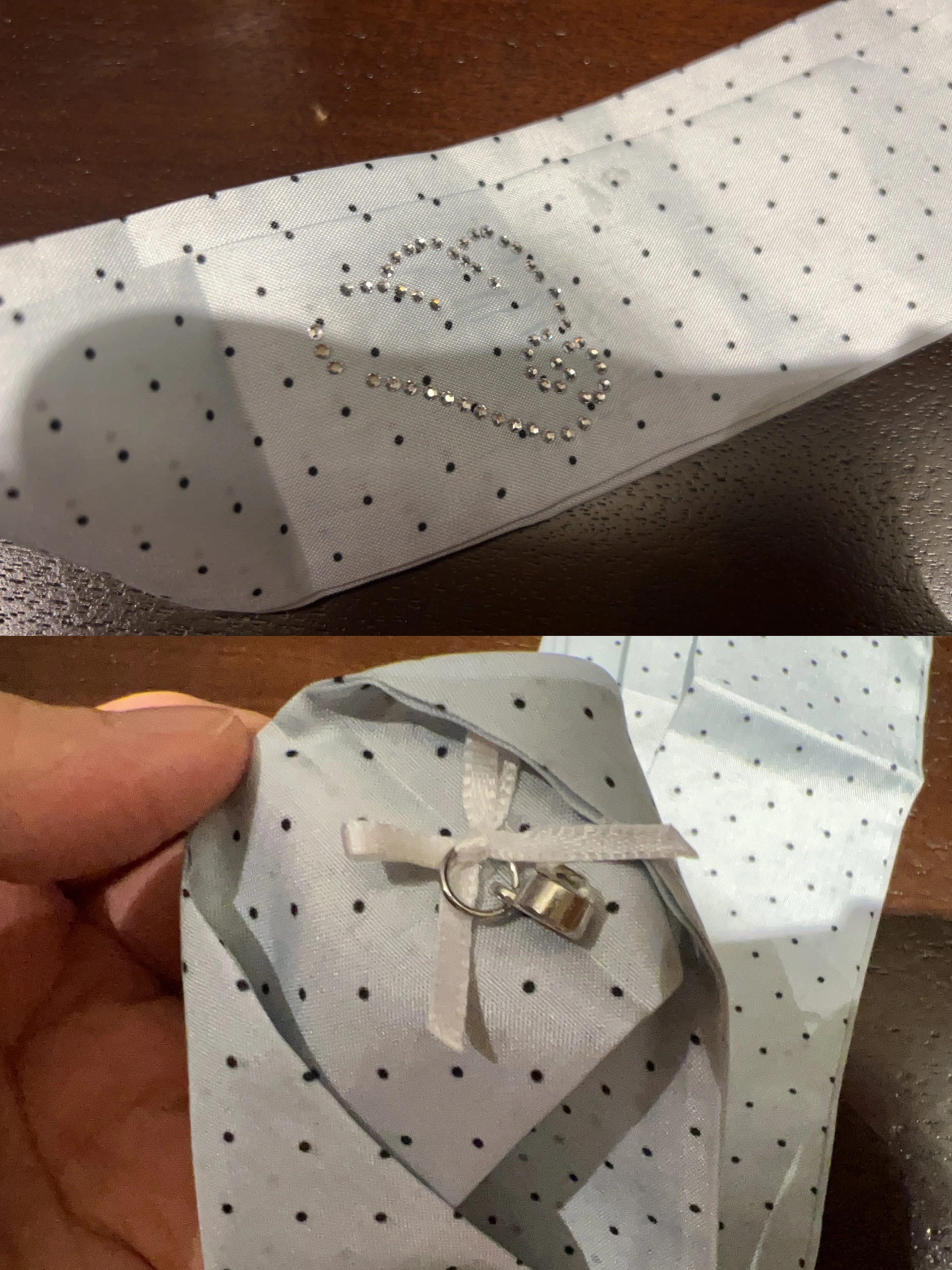 Letnia, ręcznie robiona mucha z motywem anielskich skrzydeł w kropki, w stylu japońskiej Lolity, długa kokarda, ozdoba dla dziewczynki w stylu Y2K, akcesorium do włosów.