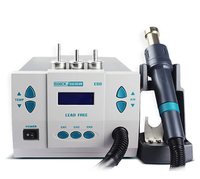 Original 1000W Microcomputer Heat Gun 220v/110V QUICK 861DW Rework Station for Mobile Phones Hot Air Soldering Lead-Free Wannozi