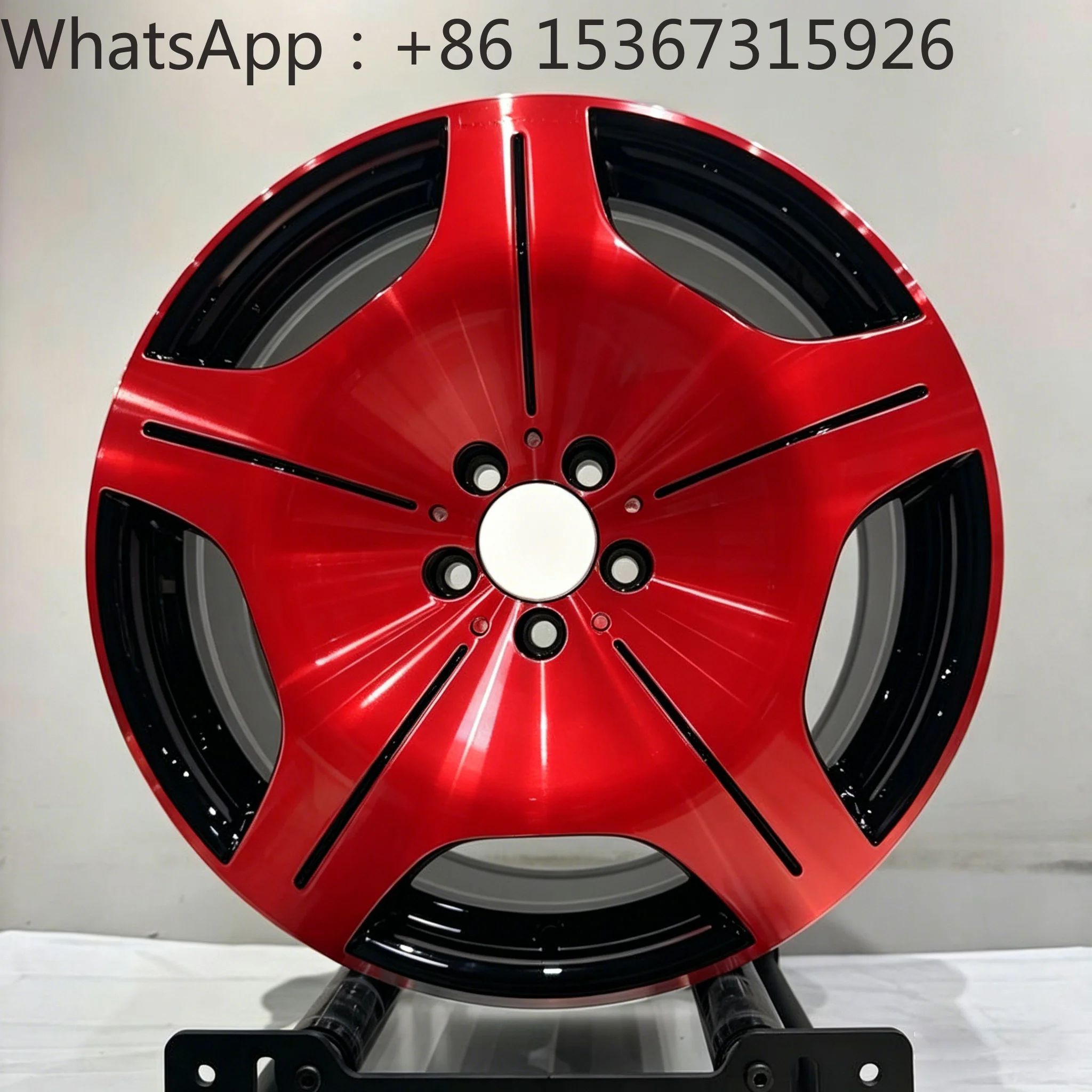 18-22 Inch 5-Spoke T6061 Aluminum Alloy Custom Forged Wheel Rims Multi PCD 5x112 5x114.3 5x120 Universal Luxury Sport SUV Wheels