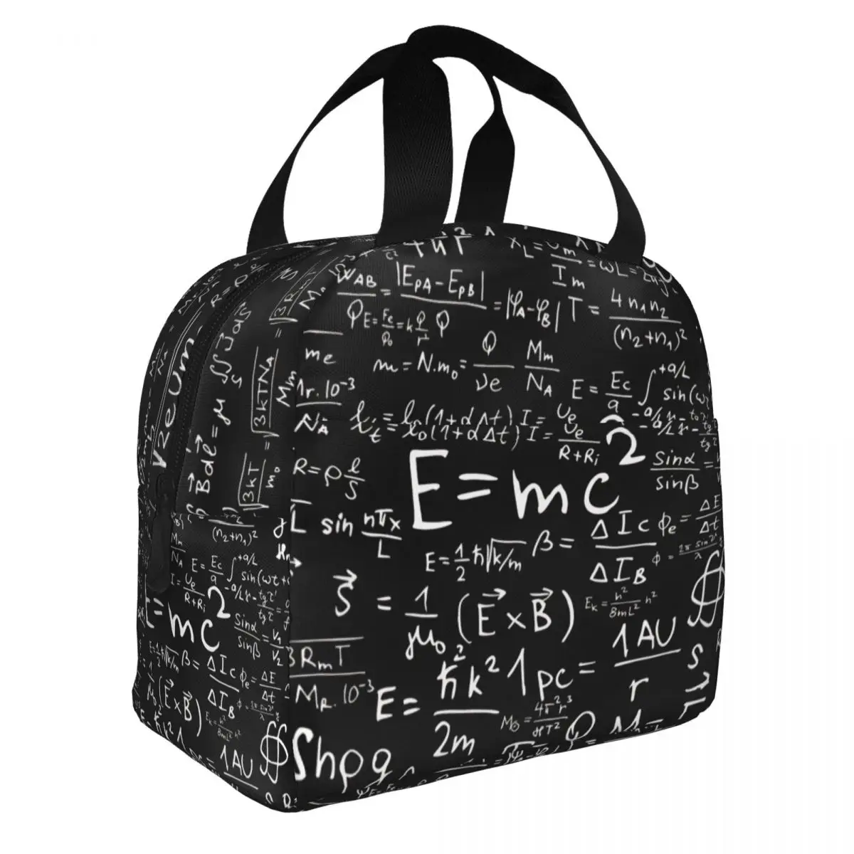 Custom Physical Chemical Biological Sciences Mathematics Lunch Bag Men Women Thermal Cooler Insulated Lunch Boxes Kids  Children