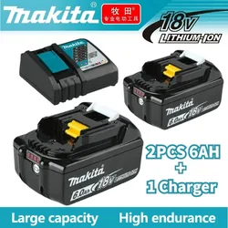 2024 Batteria Makita 18V 6.0Ah aggiornata BL1830 BL1830B BL1840 BL1850 BL1850B BL1860B BL1815 Batteria al litio sostitutiva