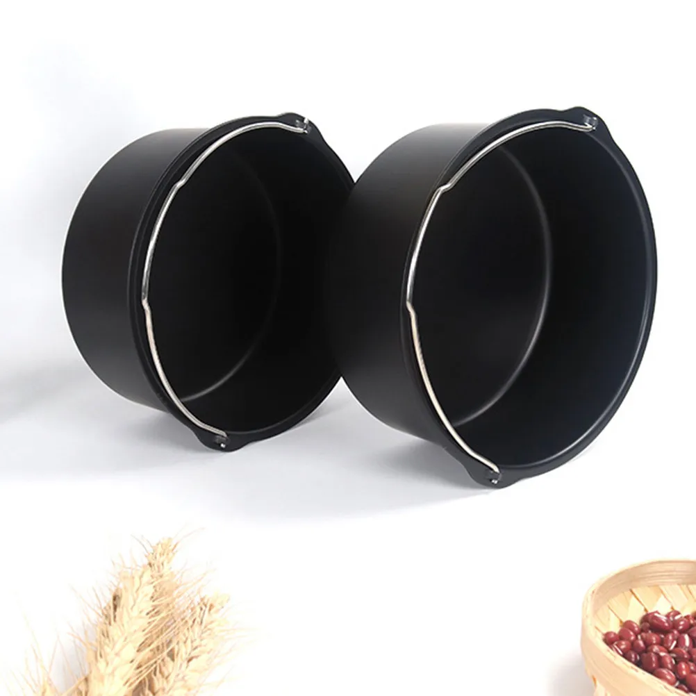Small Frying Pot Made of Premium Material Quick Heat Conduction Easy Clean for Home Restaurant Kitchen Supplies Frying Tool