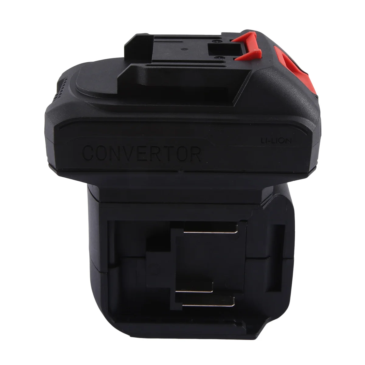 ABQR – adaptateur secteur 2 en 1 pour perceuse à percussion électrique, clé, tournevis, convertisseur de batterie Li-Ion