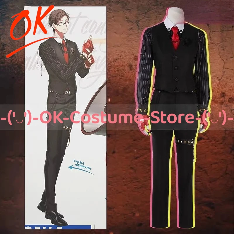 

[Customized Size] Hypnosis Mic Division Rap Battle Iruma Jyuto Cosplay Costume MTC Yokohama Police Uniform Halloween Party Suit