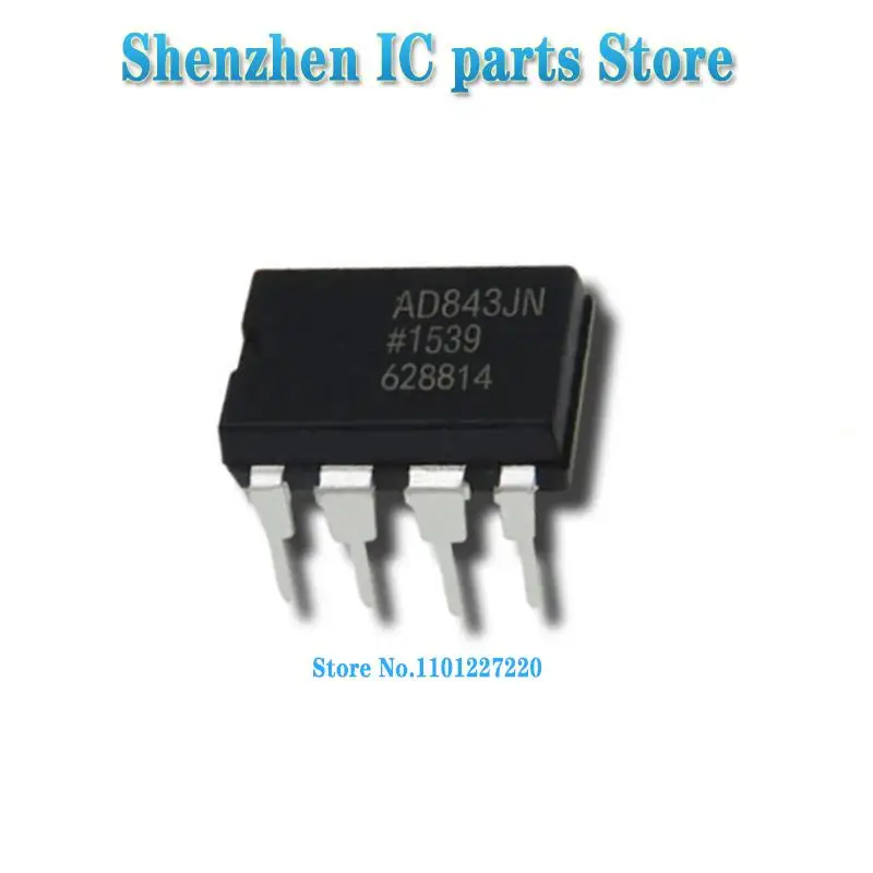 2pcs/lot AD843 AD843JN AD843J DIP-8 In Stock