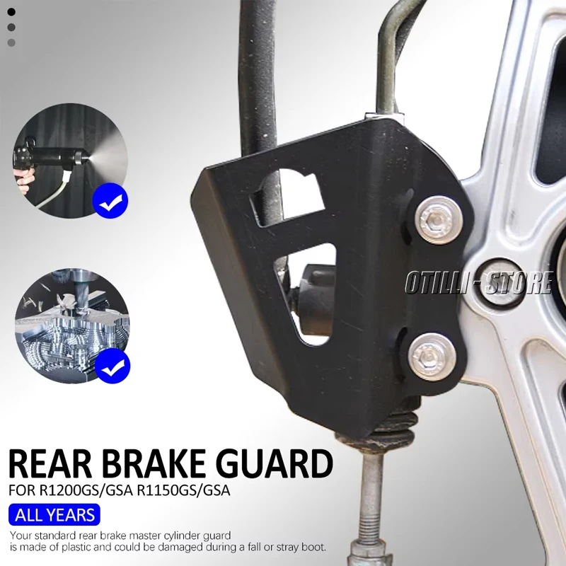 

R1200GS New Motorcycle Accessories For BMW R1150GS R1150GSA R1200GSA Rear Brake Master Cylinder Guard Protector R 1200 1150 GS
