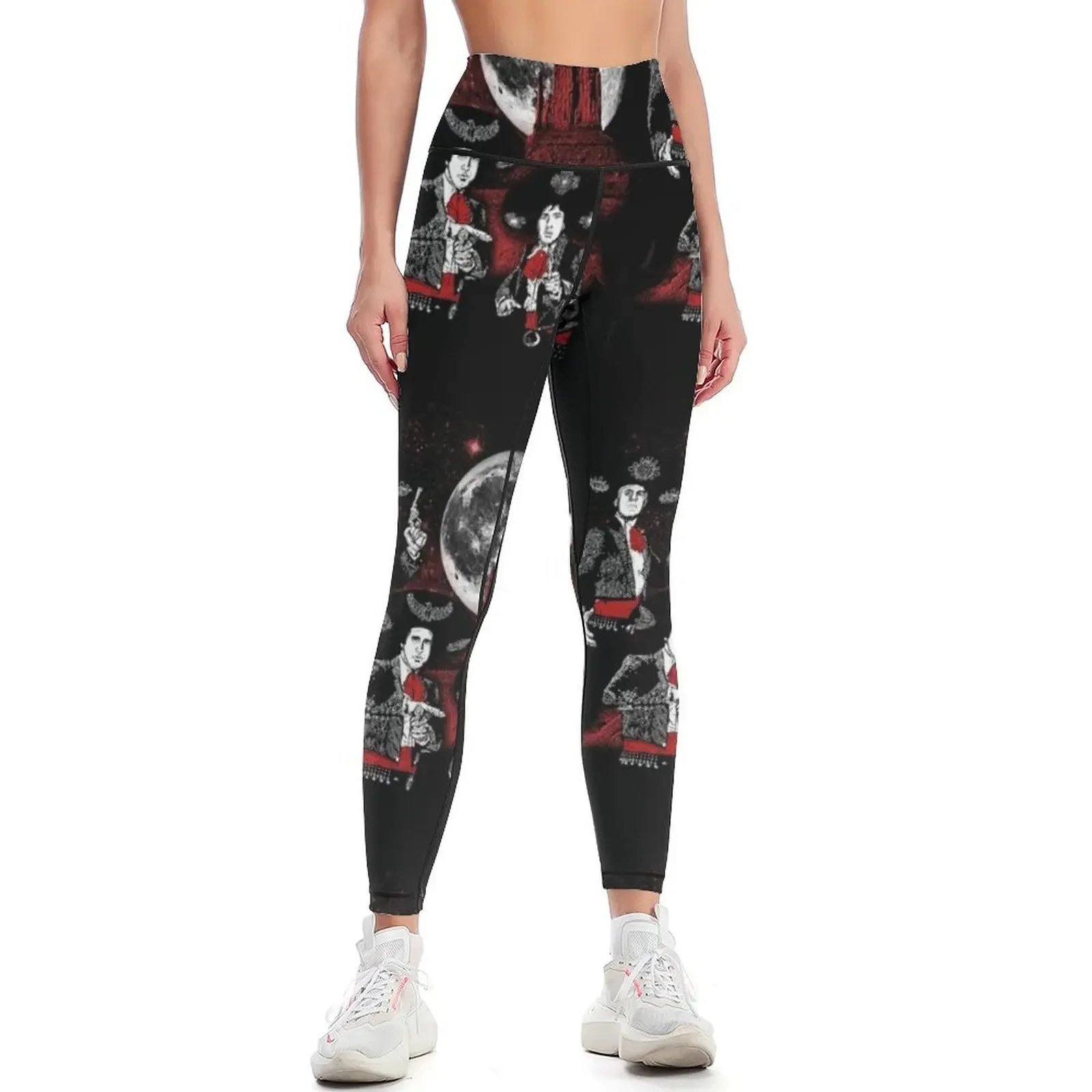 

Three Amigos Moon Leggings gym wear joggers for Women's pants sport pants Womens Leggings