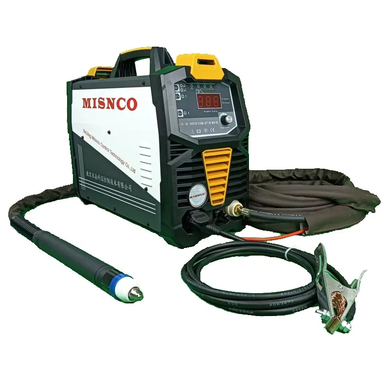 LGK-100/200IGBT CNC Plasma Cutter 220V Portable Power Supply, IGBT Inverter Tech, Air/Water Cooling, Misnco Industrial Grade