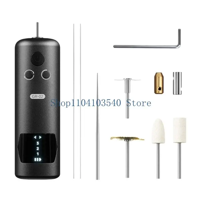 02DC Handheld MultiPurpose Adhesive Removers Electric Gluing Removers With 7 Tip Strong Copper Motor And Ergonomic NonSlip Grip