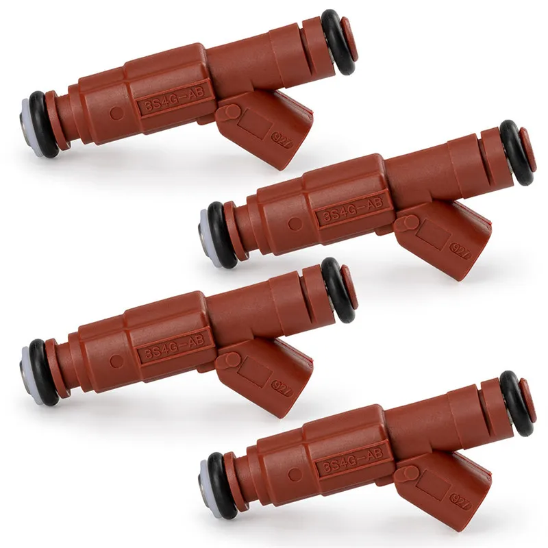 4PCS Fuel Injector 12Hole 24LB For Jeep Grand Cherokee Wrangler For Dodge Dakota Ram For Ford Mustang 0280156161 FJ462 81212128