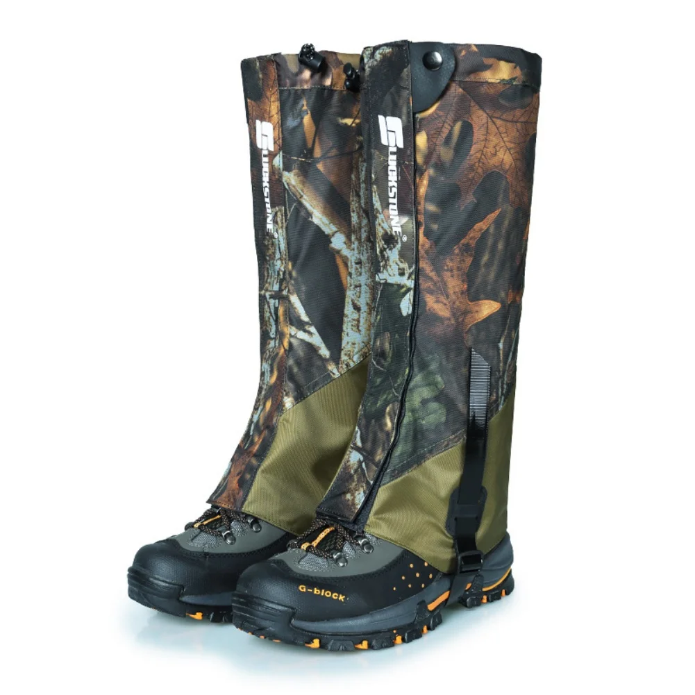 

Camouflage Snake Gaiters Waterproof Shoe Covers Outdoor Hiking Camping Snake Anti-Bite Leg Warmers Sport