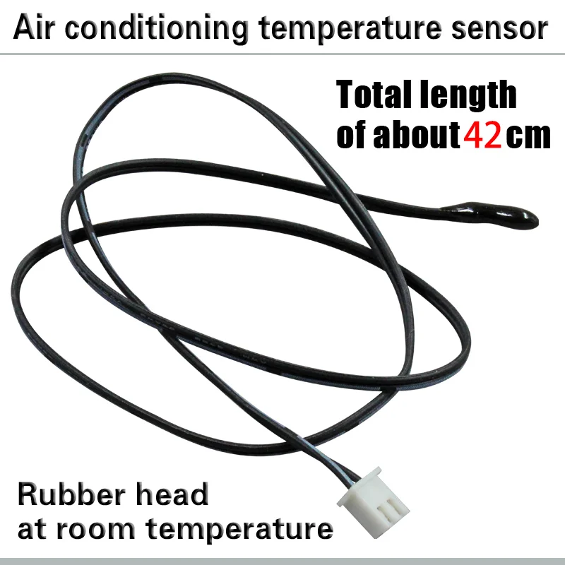 Điều Hòa Không Khí Nhiệt Độ 5K 10K 15K 20K 25K 50K Điều Hòa Ống Cảm Biến đầu Cao Su Đầu Đồng