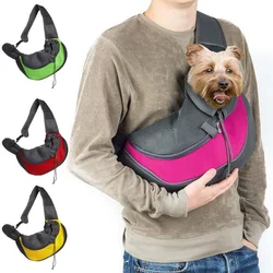 Portable Pet Carrier Bag, Puppy Travel Bags, malha respirável, cão pequeno, gato, cães ao ar livre, Outgoing Pet Handbag