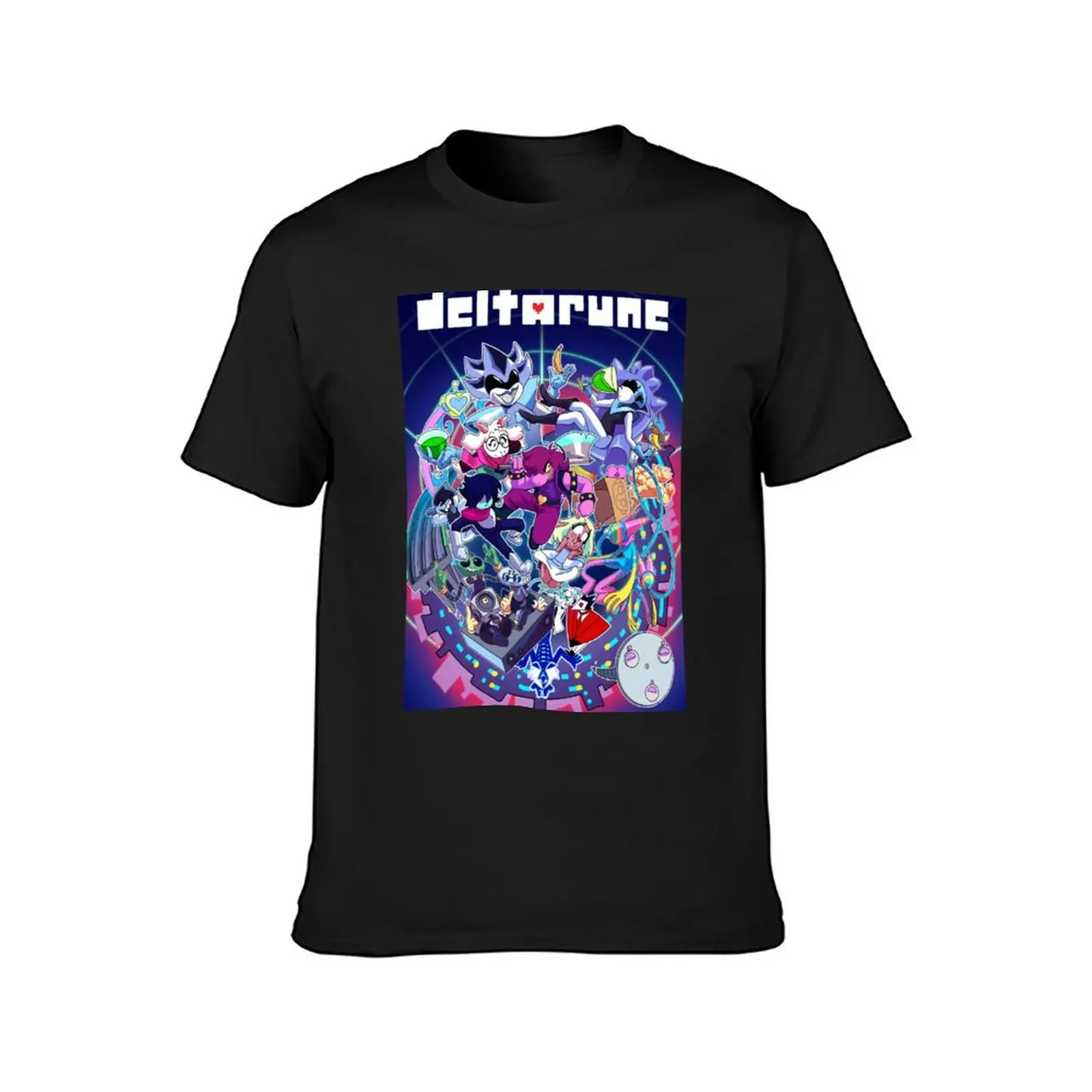 DELTARUNE chapter 2 T-Shirt plus size tops plain mens graphic t-shirts funny