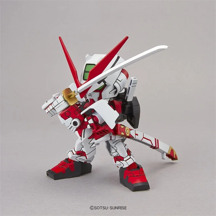 BANDAI SD Gundam EX Standard 007 набор модели Gundam Astray в сборе, Оригинальные фигурки единорога, крыла GUNDAM