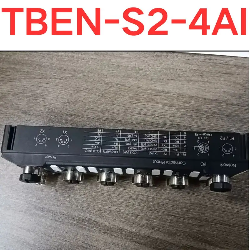 중고 테스트 OK, 버스 모듈 TBEN-S2-4AI