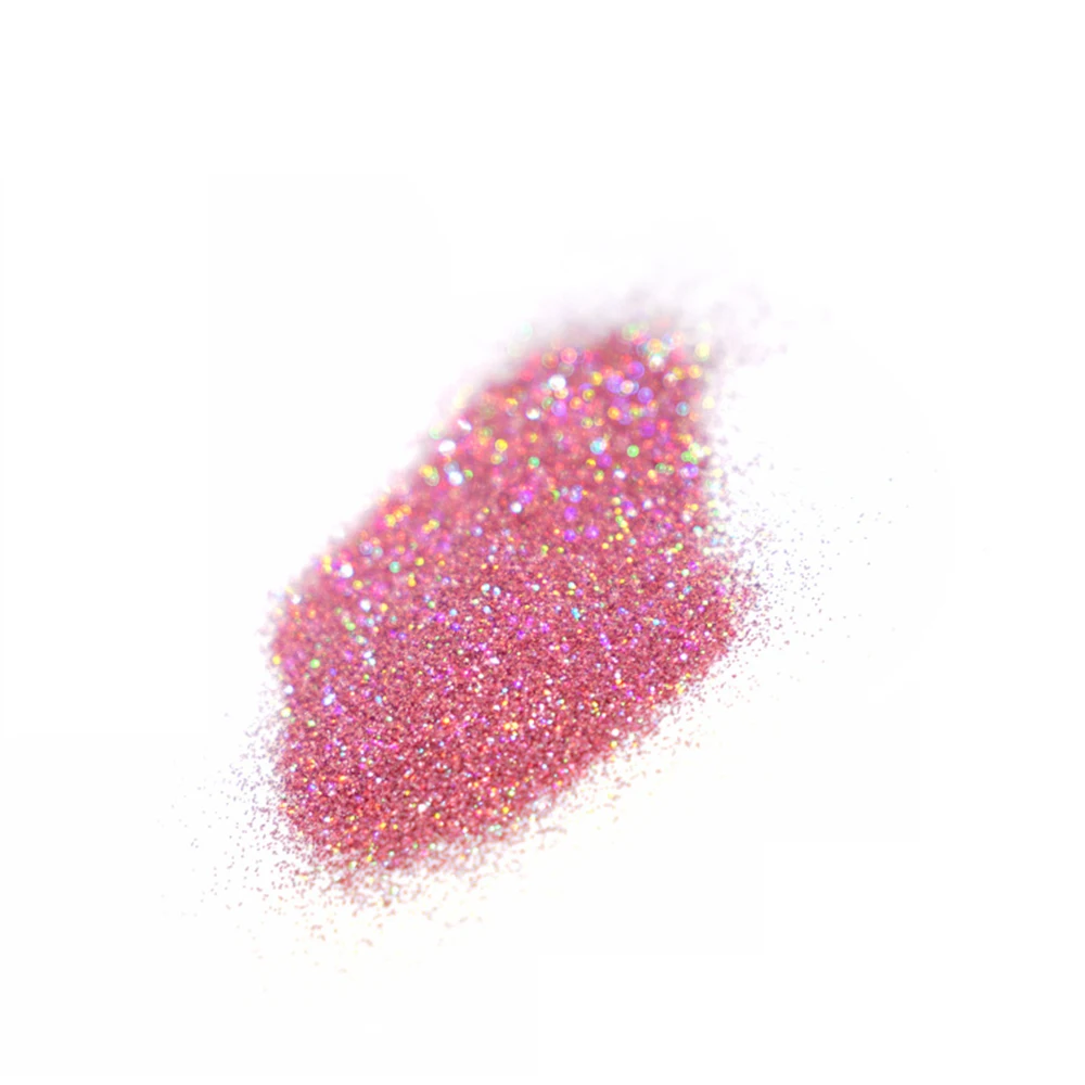 50g Laser Silver Holographic Nail Powder Chrome DIY Mirror Glitter Design 0.2 1/128 Extra-Fine Cover Glitters Nail Art Pigment*-